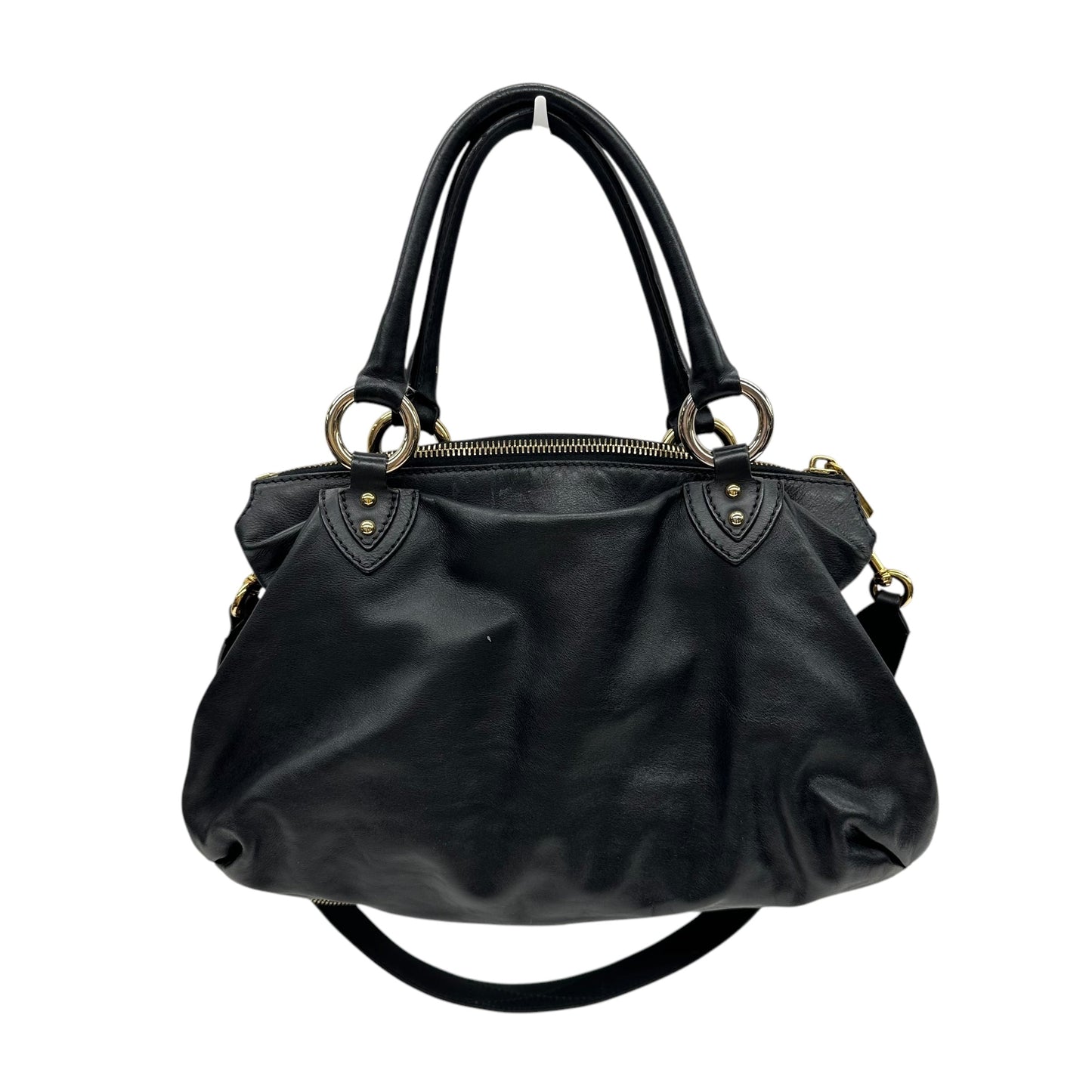 Handbag Luxury Designer By Marc Jacobs In Black, Size:Medium