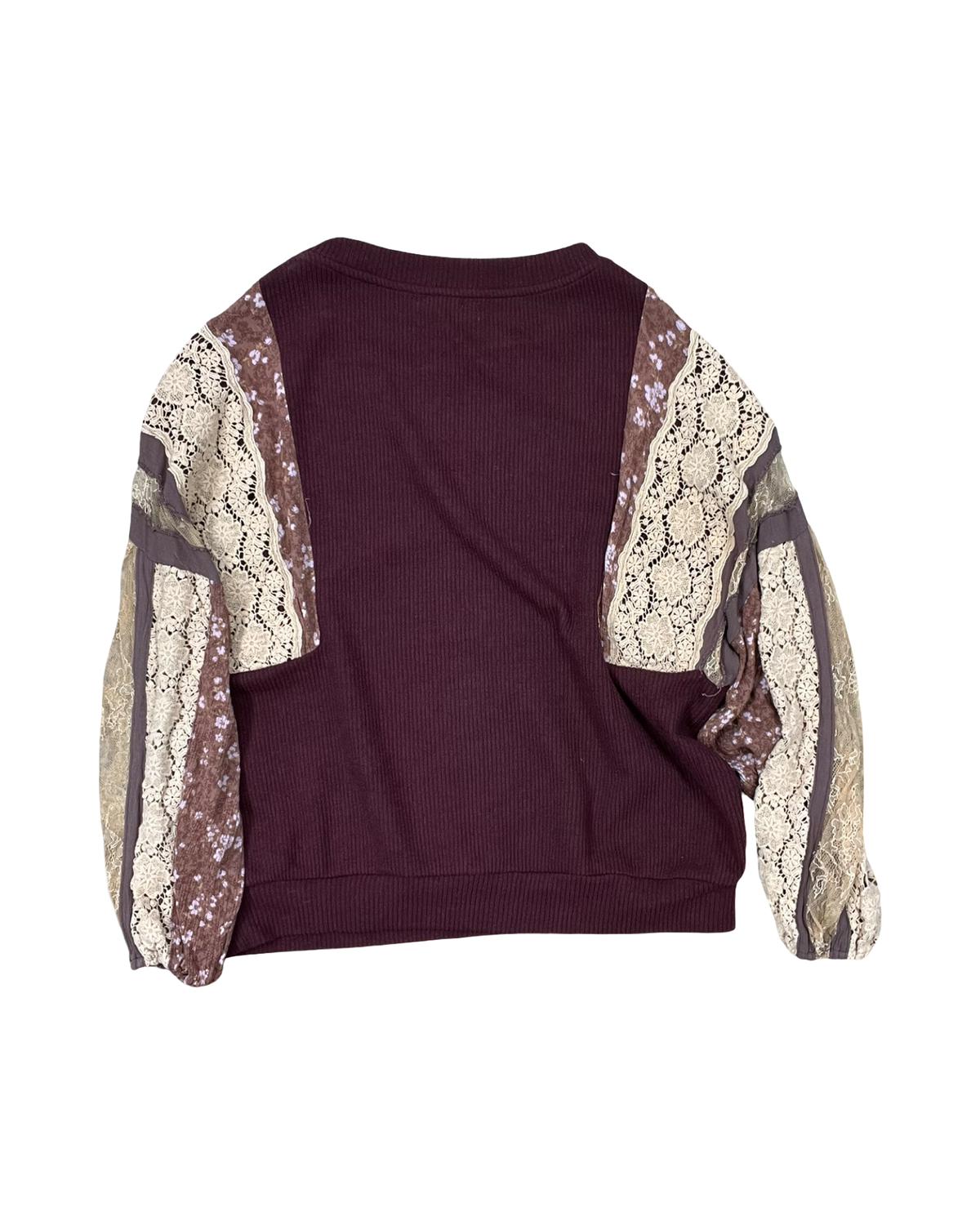 Top Ls By Gimmicks In Maroon, Size:L
