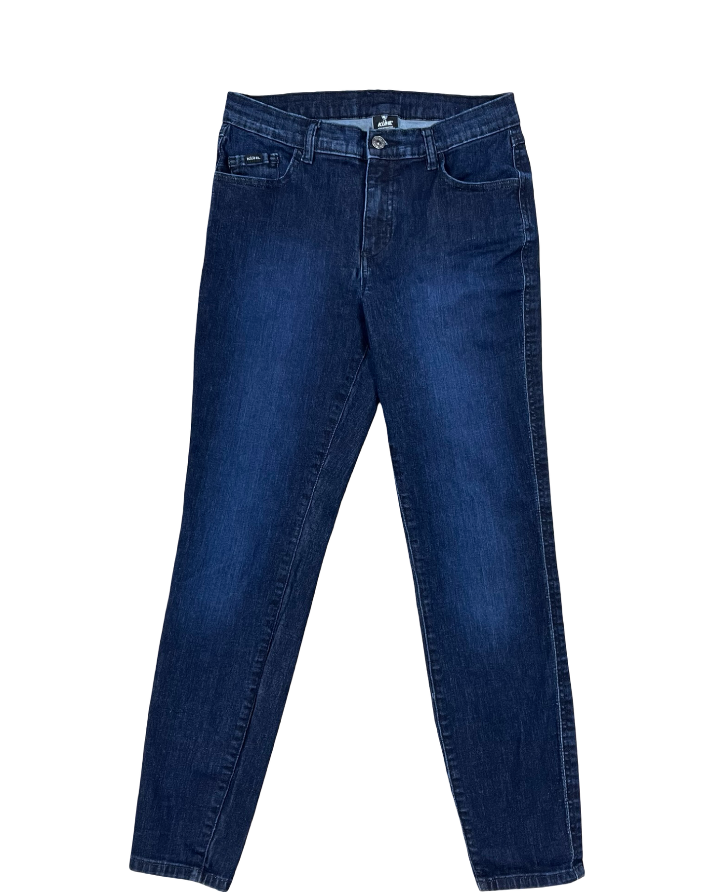 Jeans Skinny By Kuhl In Blue Denim, Size:10P
