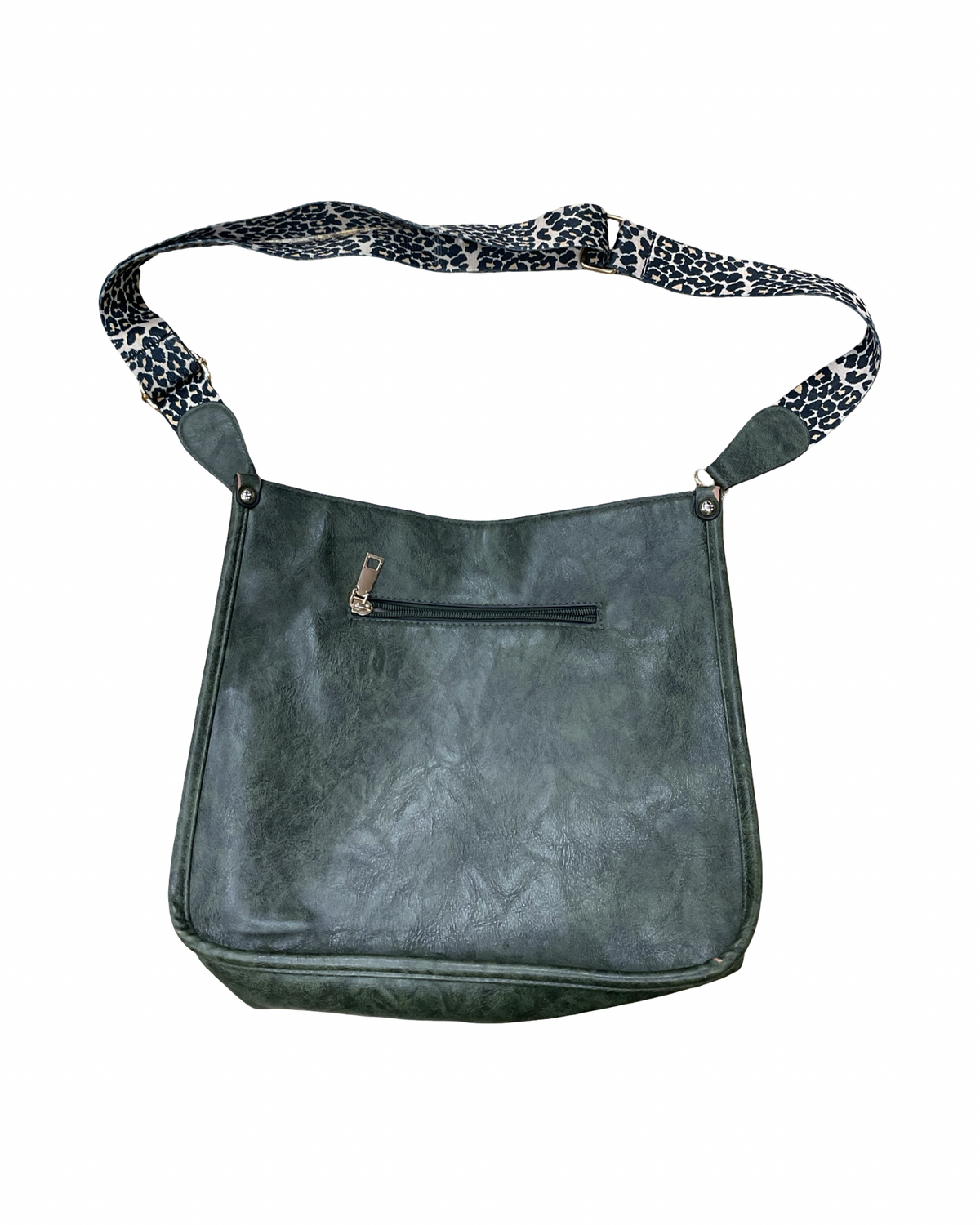 Crossbody By Clothes Mentor In Green, Size:Medium