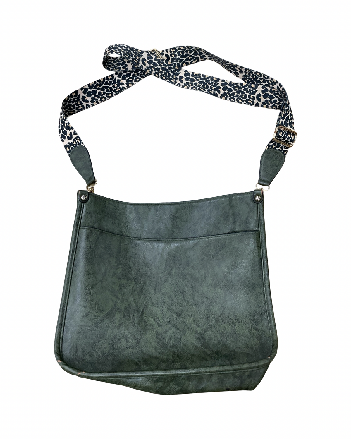 Crossbody By Clothes Mentor In Green, Size:Medium