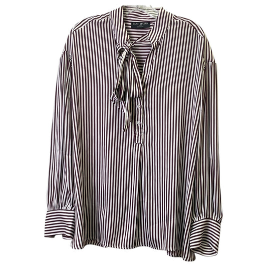 Top Ls By Lane Bryant In Maroon, Size:1X