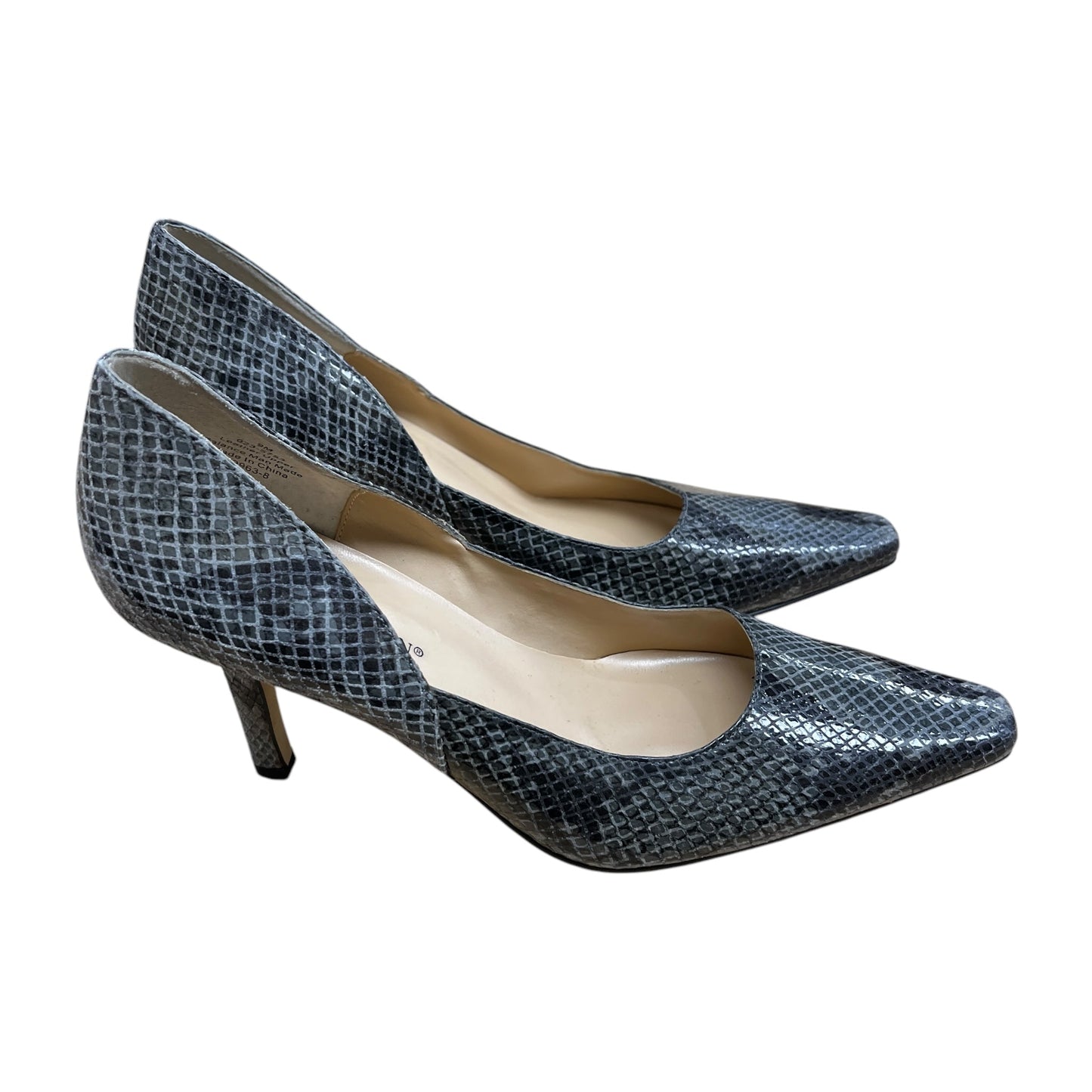 Shoes Heels Kitten By Worthington In Grey, Size:9