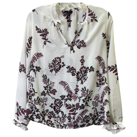 Top Ls By Ann Taylor In Purple, Size:Xsp