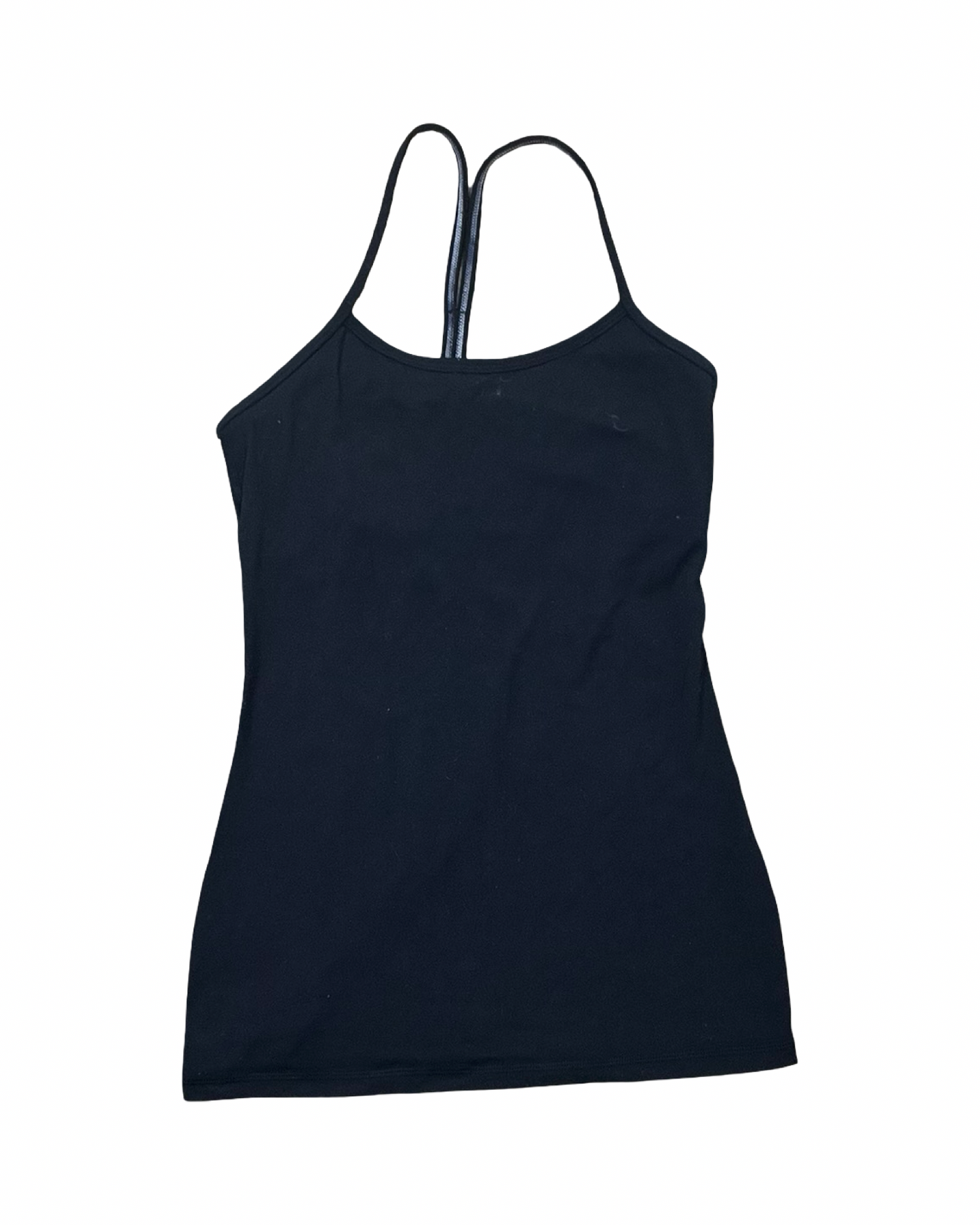 Athletic Tank Top By Lululemon In Black, Size:4