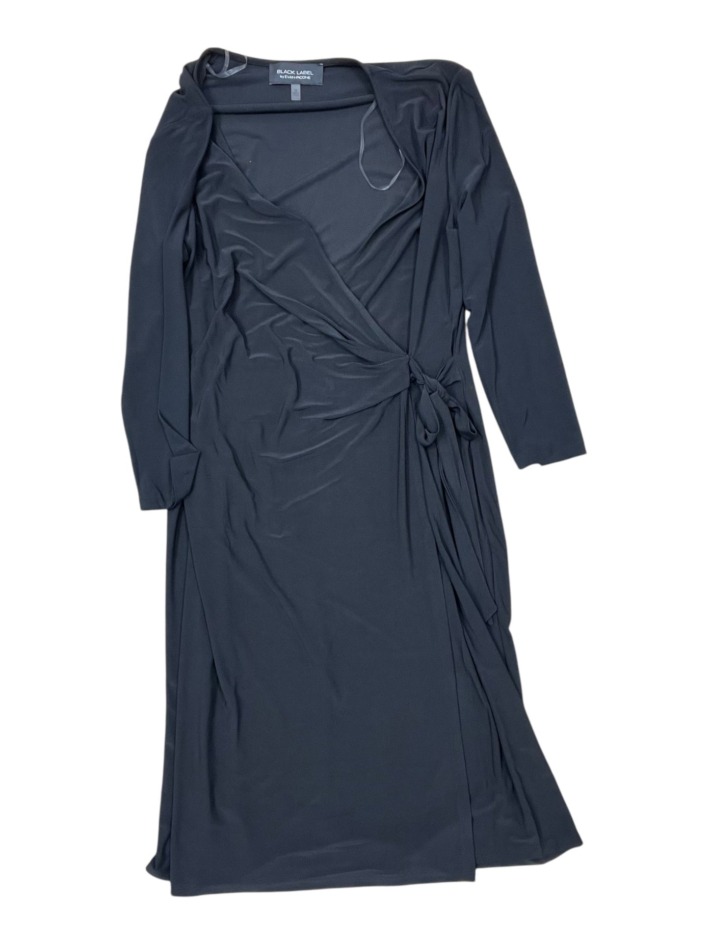 Dress Party Midi By Black Label In Black, Size:14