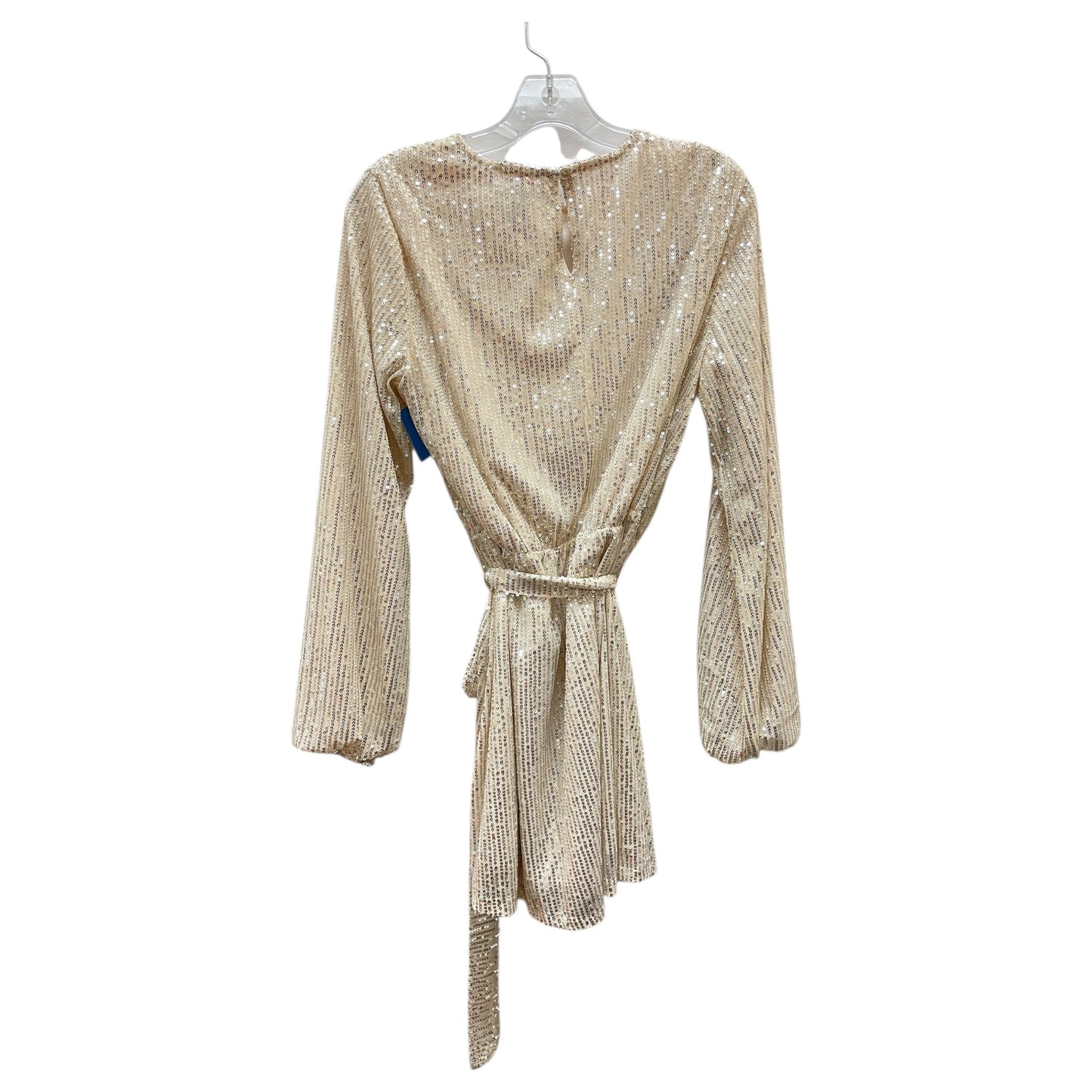 Dress Party Midi By Forever 21 In Beige, Size: L