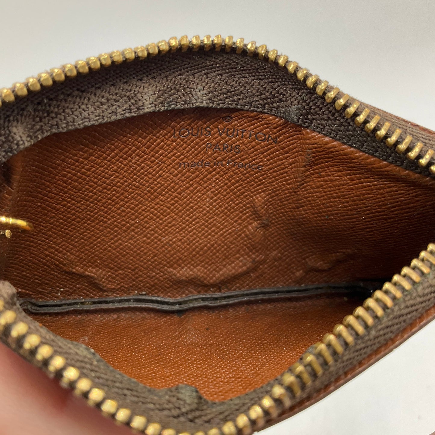 Coin Purse Luxury Designer By Louis Vuitton, Size: Small