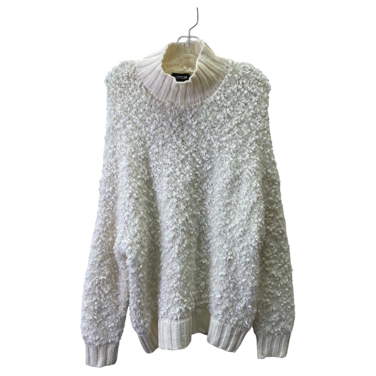 Sweater By Express In Ivory, Size:L