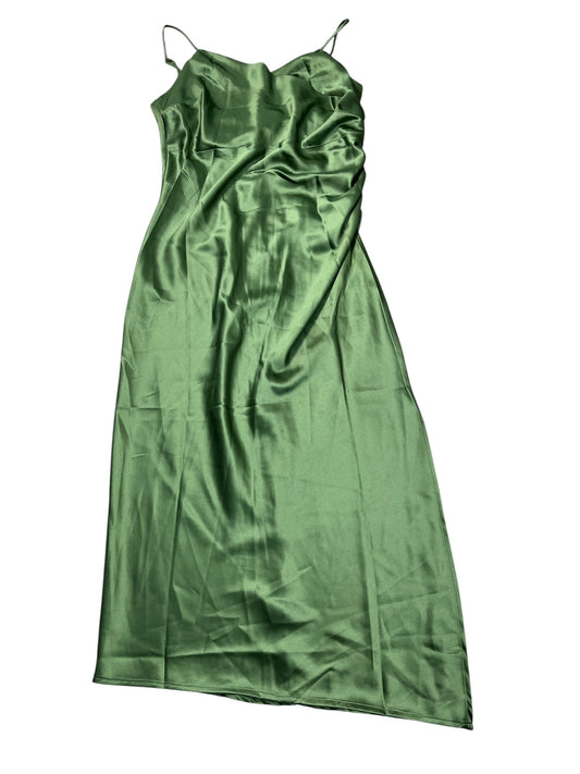 Dress Party Midi By  Cmc In Green, Size:Xl