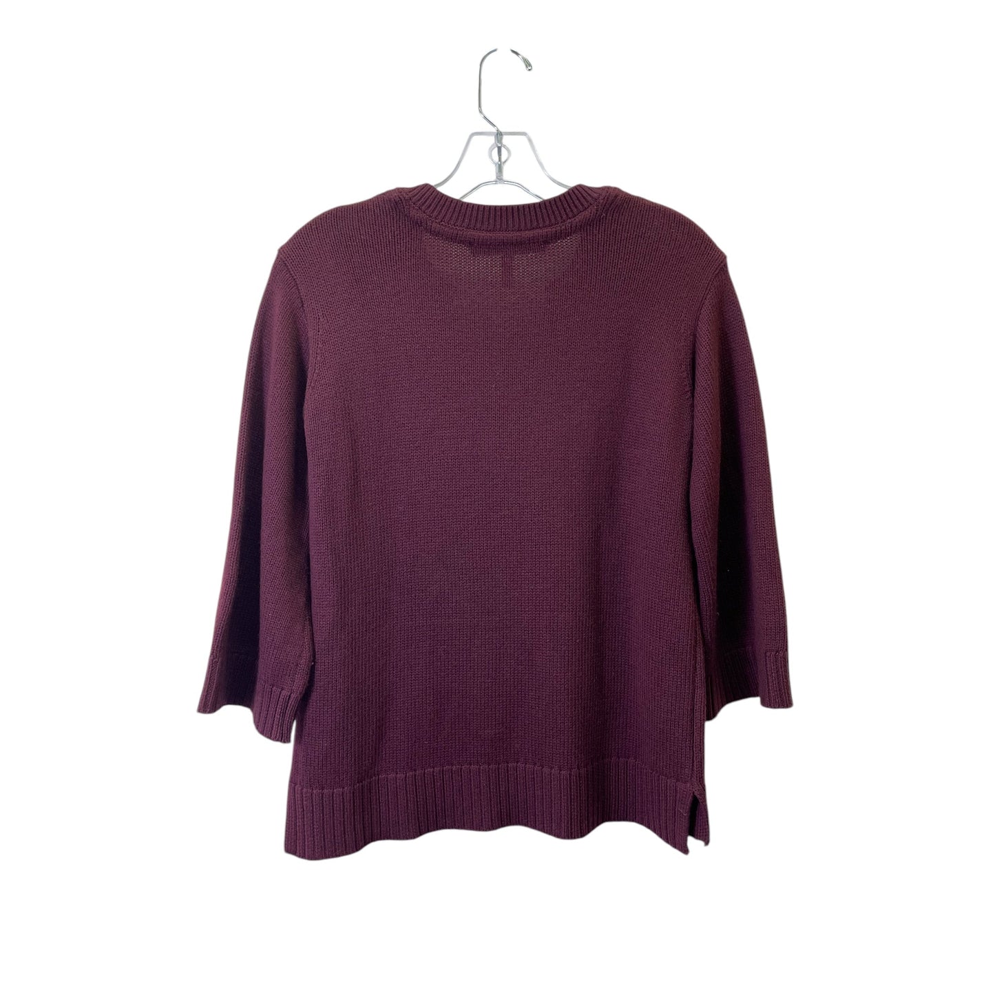 Sweater By White House Black Market In Maroon, Size:Xs