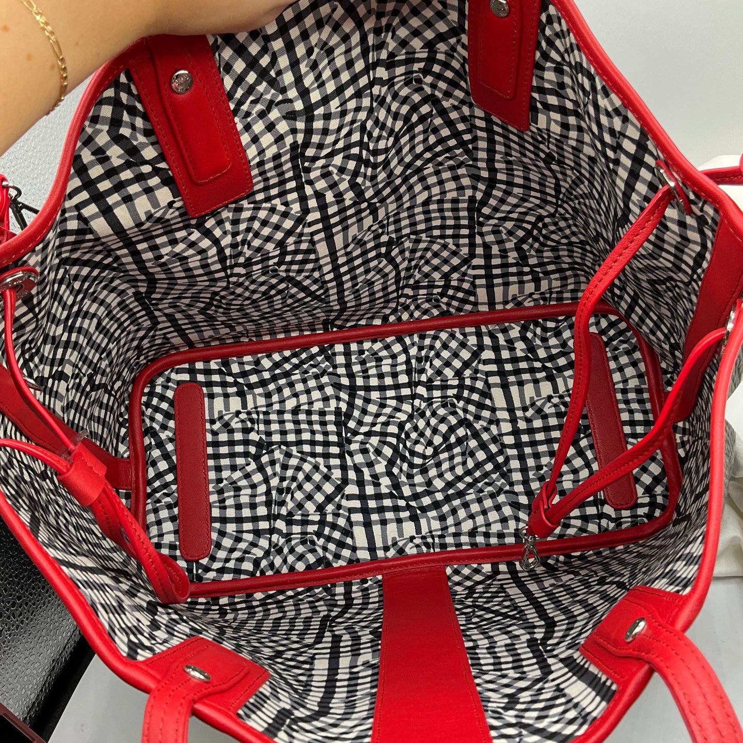 Handbag Luxury Designer By Mcm, Size: Medium