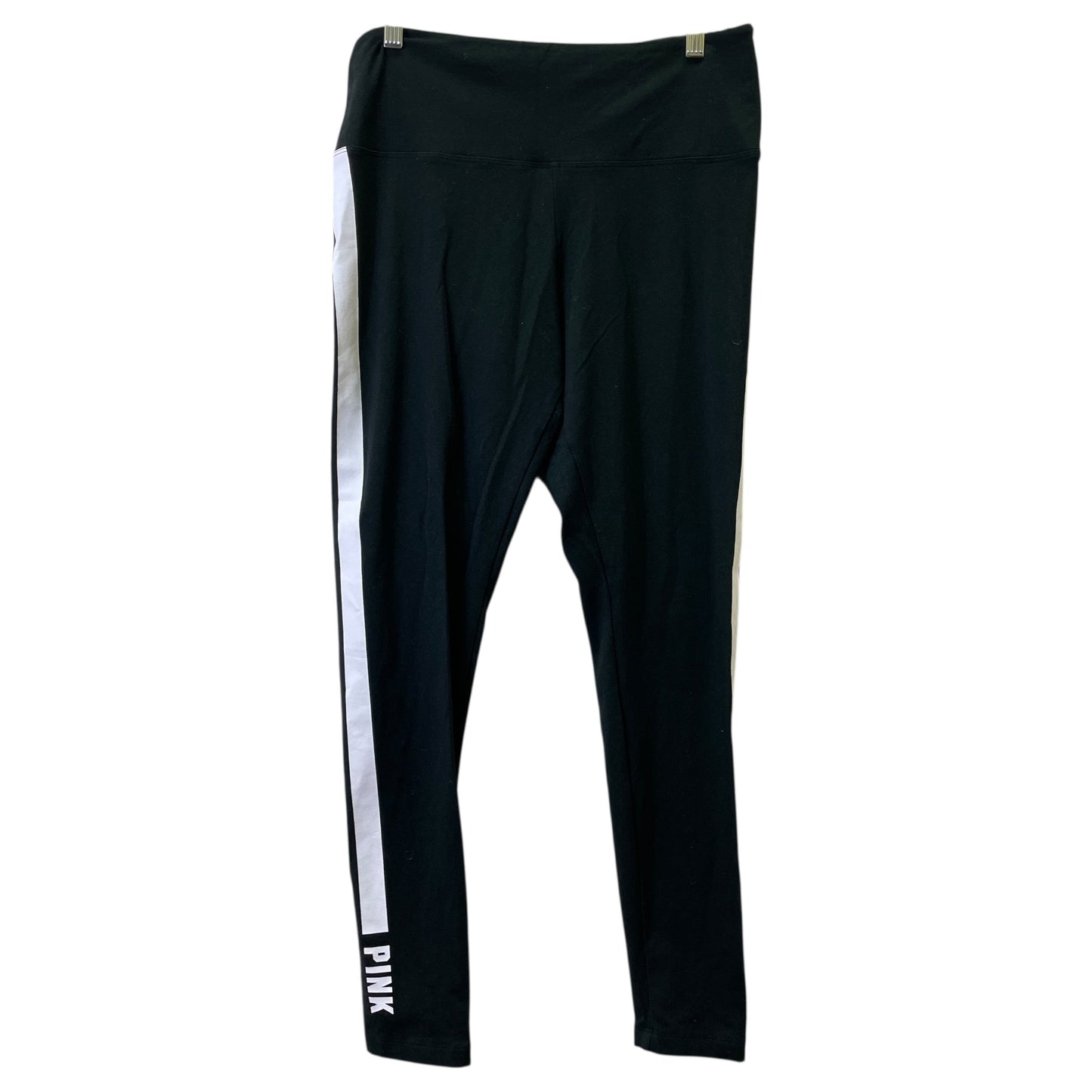 Athletic Leggings By Pink In Black & White, Size:Xl