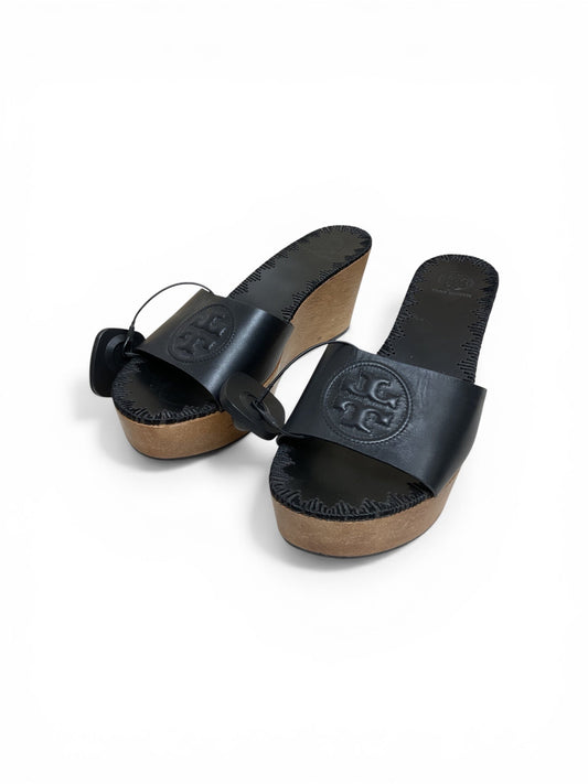 Sandals Designer By Tory Burch In Black, Size:10