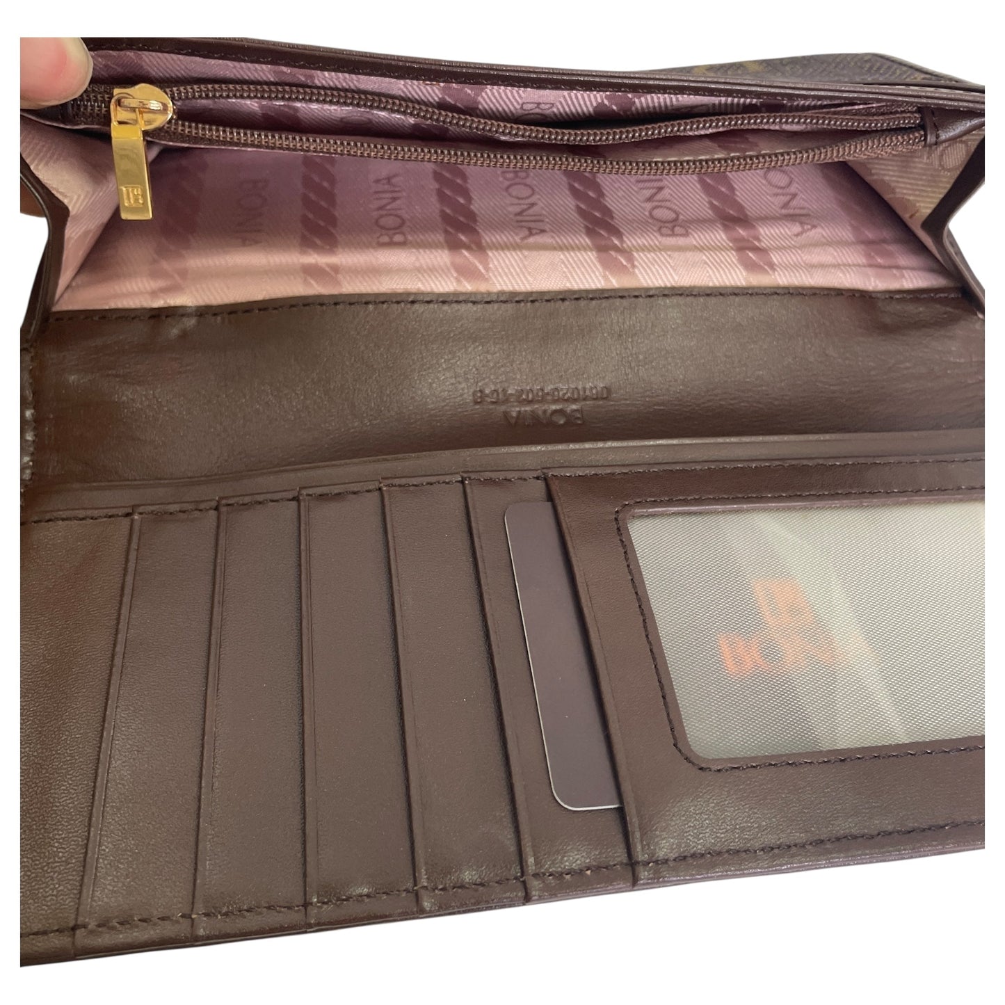 Wallet By BONIA In Brown, Size:Medium