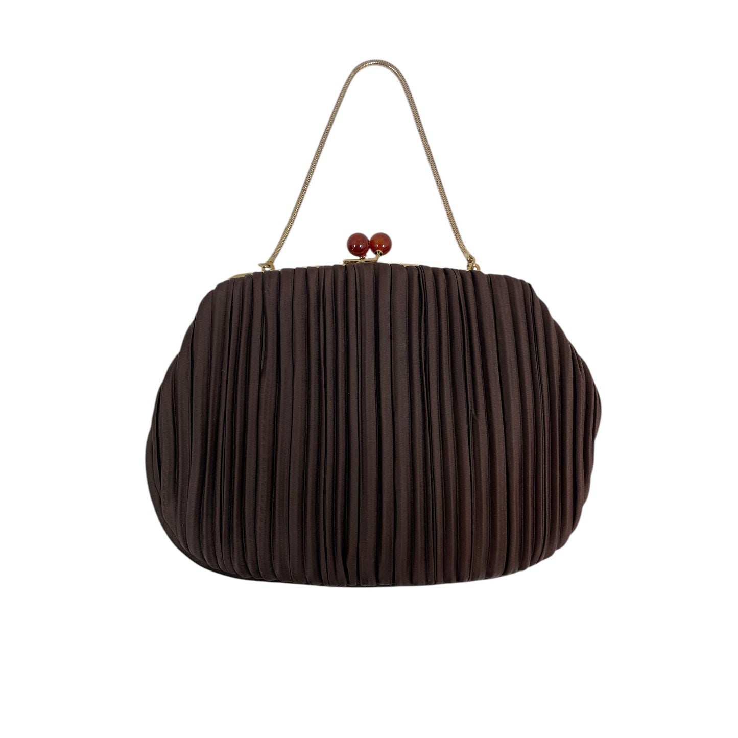 Clutch By Cme In Brown, Size:Medium