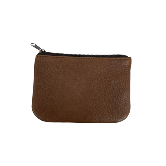 Wallet Leather By Cme In Bronze, Size:Small