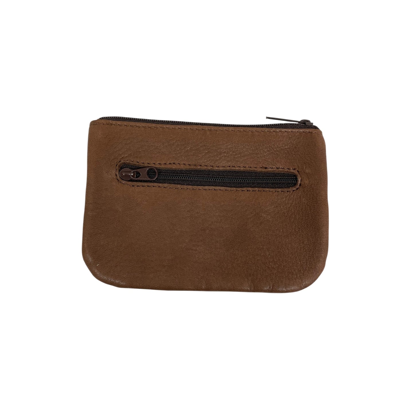 Wallet Leather By Cme In Bronze, Size:Small