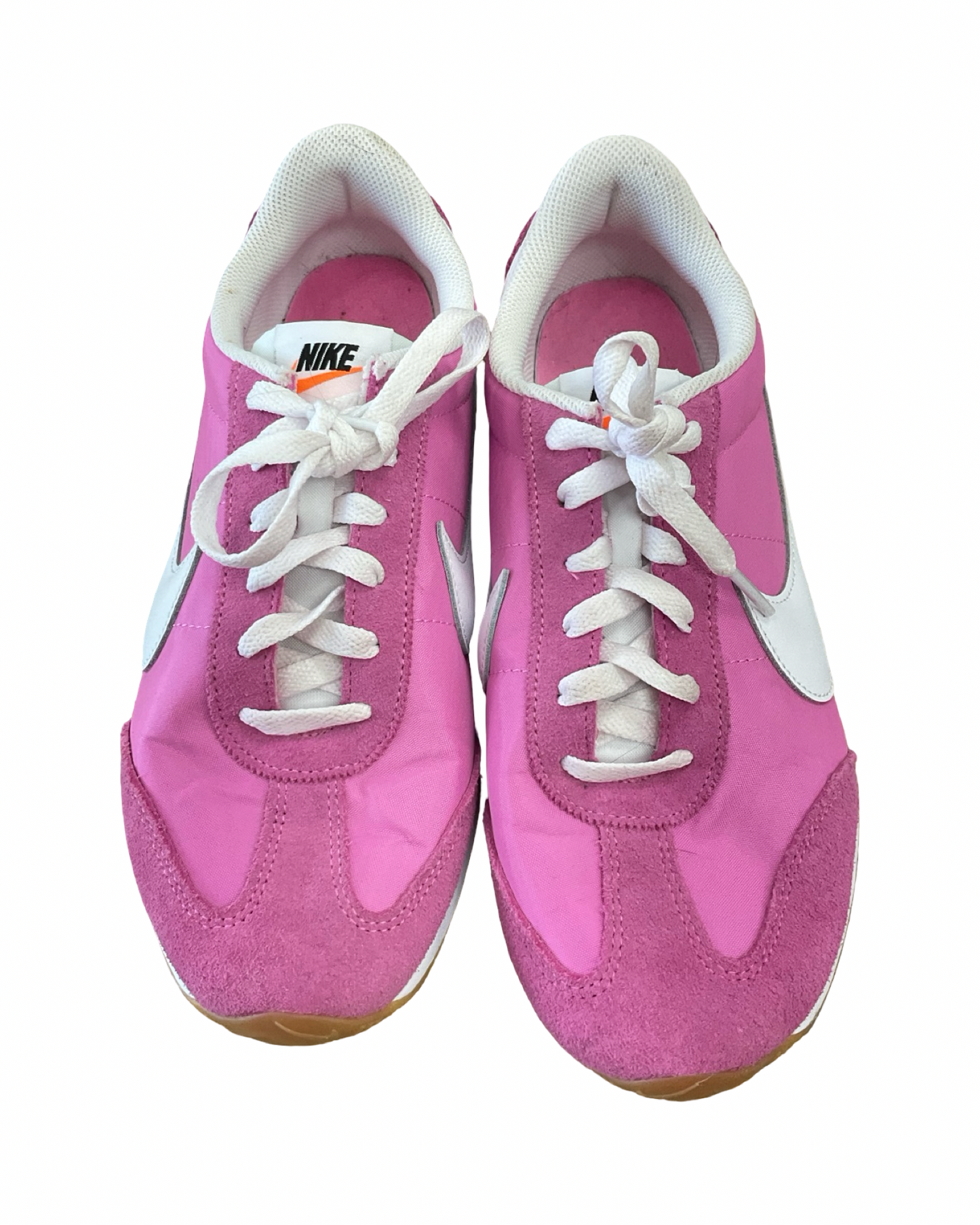 Shoes Athletic By Nike In Pink & White, Size:10.5
