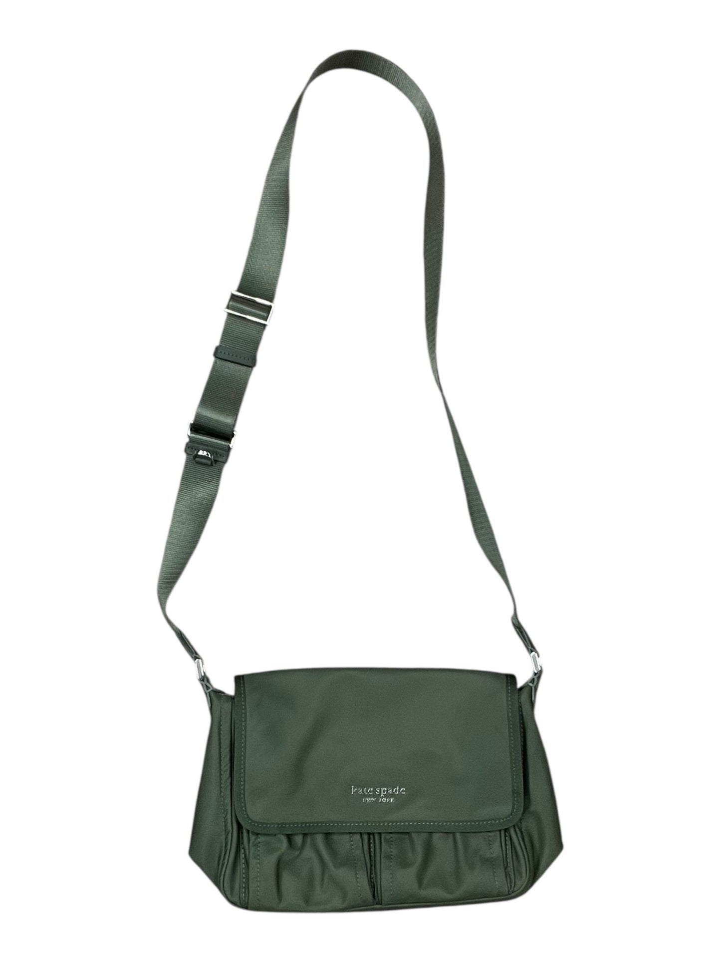 Crossbody Designer By Kate Spade In Green, Size:Medium