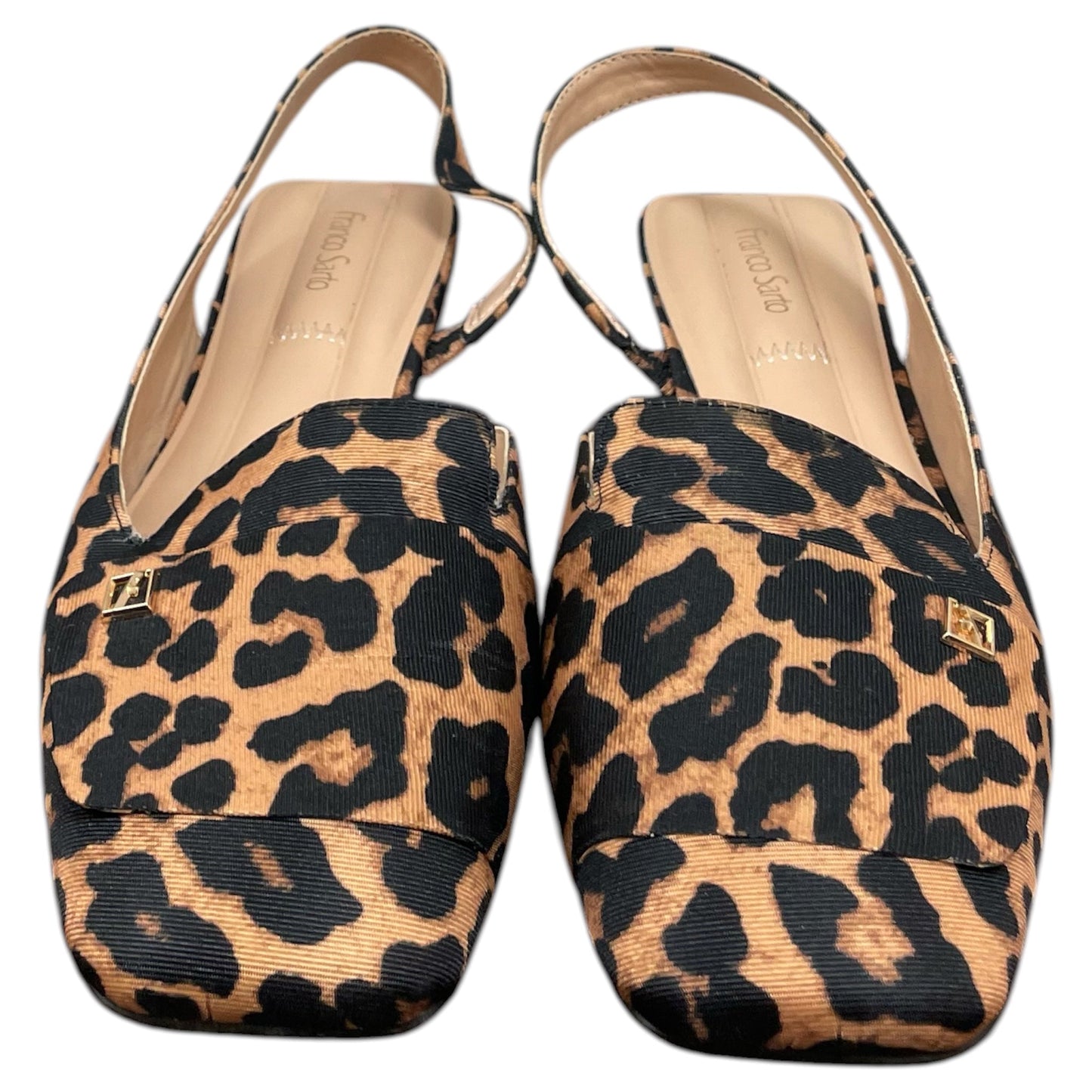 Shoes Flats By Franco Sarto In Animal Print, Size:9.5