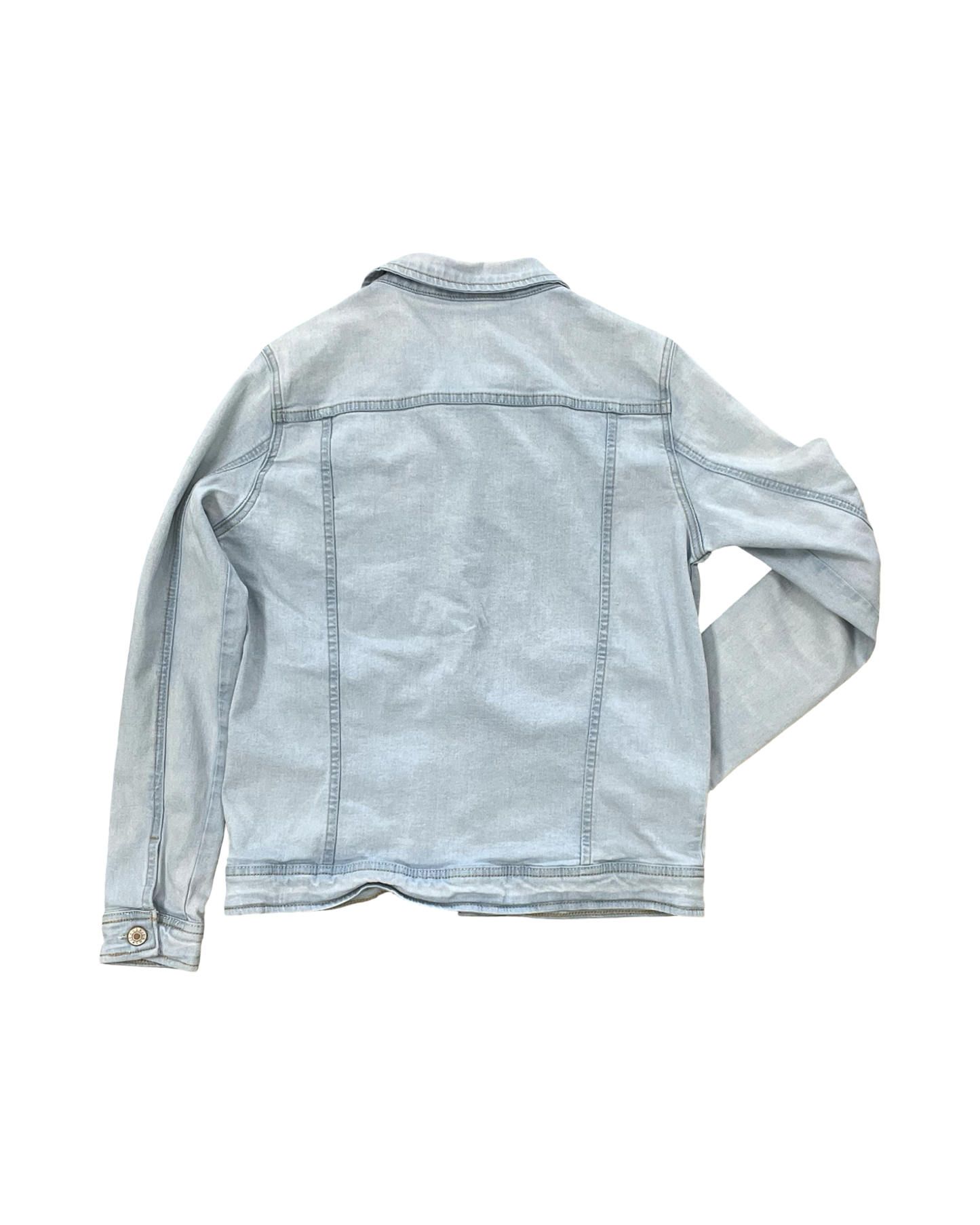Jacket Denim By Clothes Mentor In Blue Denim, Size:S