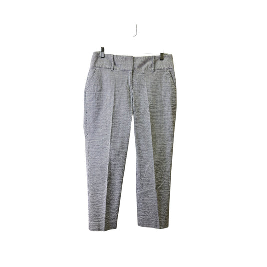 Pants Dress By Ann Taylor In Blue & White, Size:6