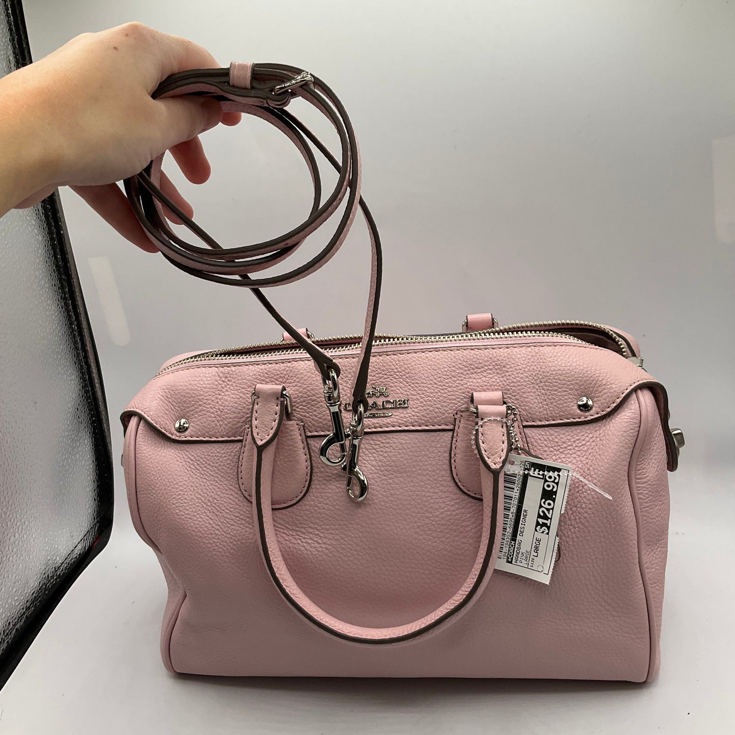 Handbag Designer By Coach, Size: Large