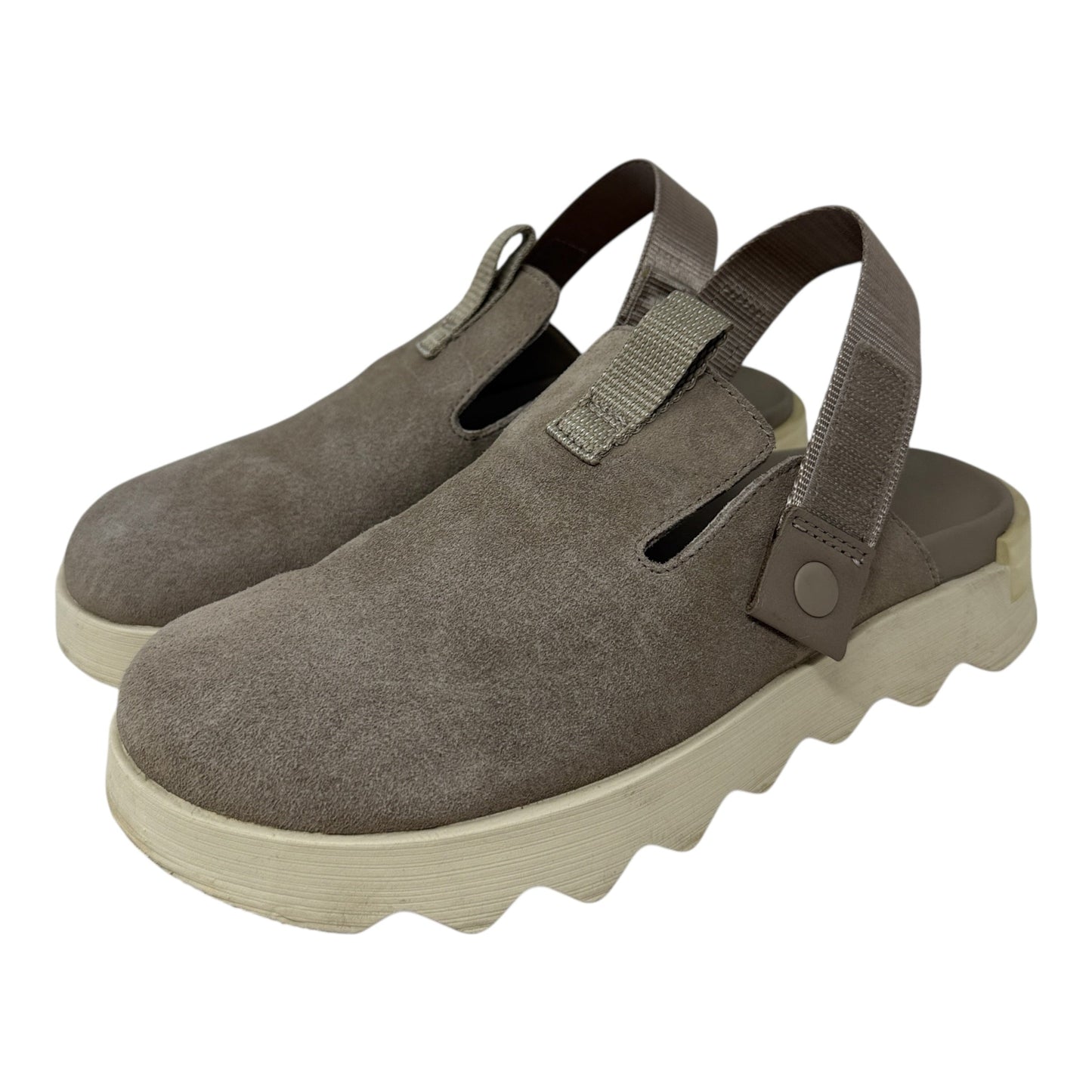 Viibe Clogs By Sorel In Taupe, Size: 6