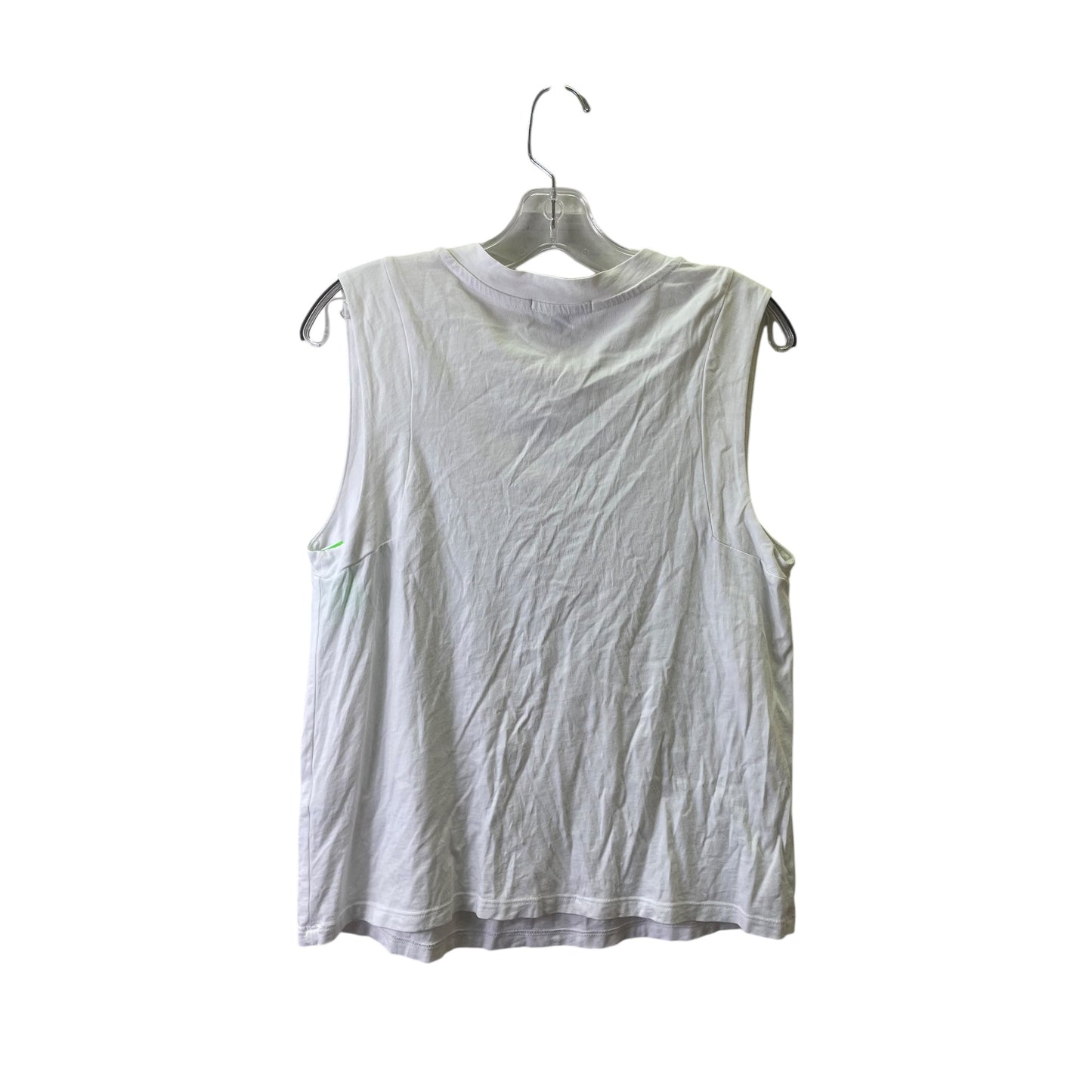 Top SLEEVELESS By Banana Republic In White, Size:S
