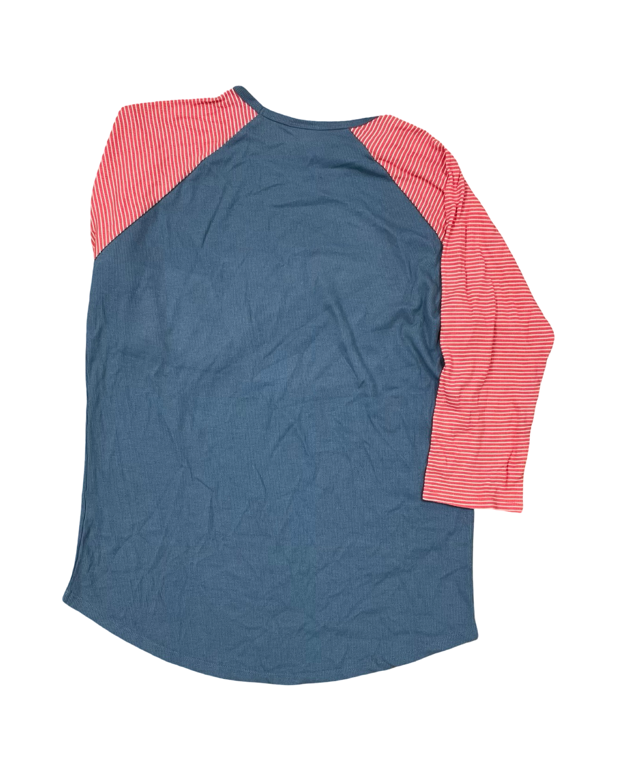 Top 3/4 Sleeve By Lularoe In Blue, Size:L