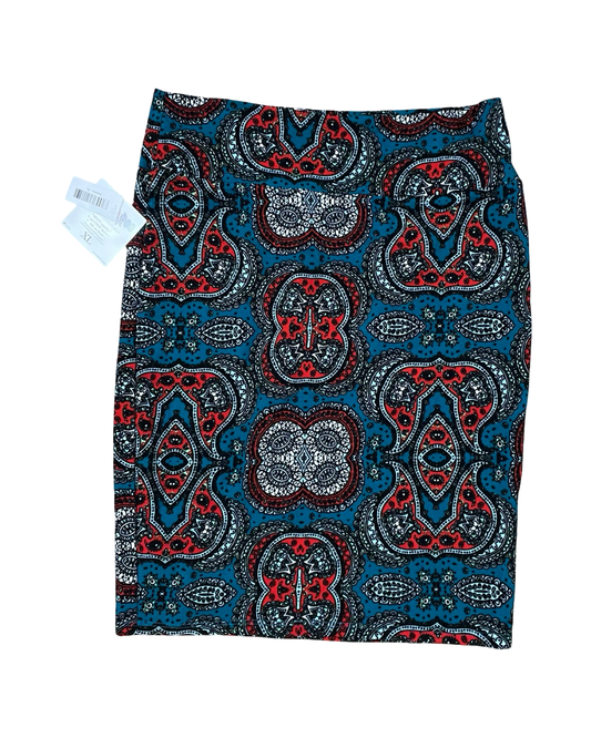 Skirt Midi By Lularoe In Green, Size:Xl