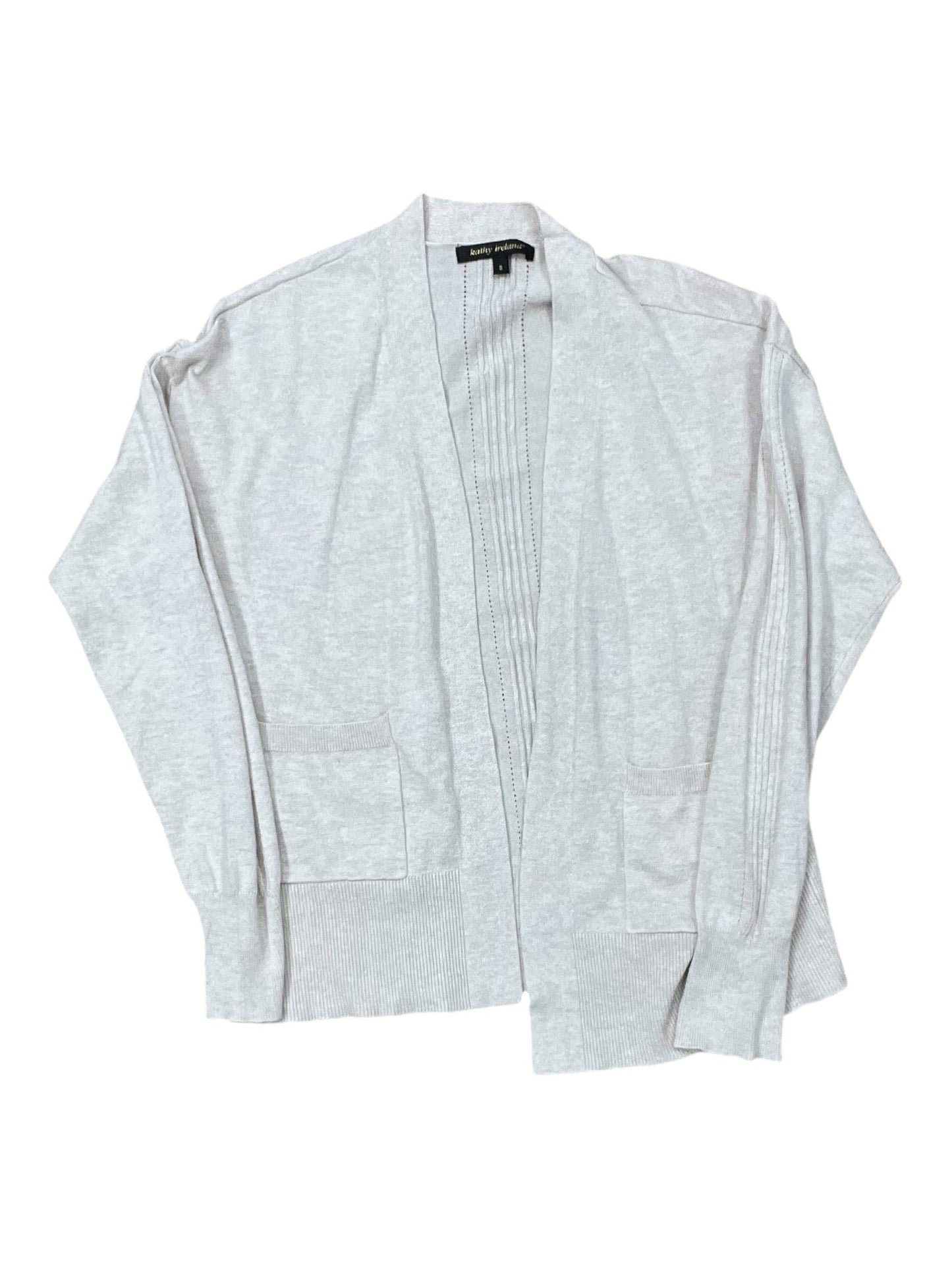 Cardigan By Kathy Ireland In Cream, Size:S