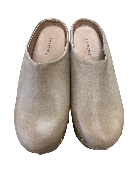 Shoes Heels Block By Free People In Tan, Size:6