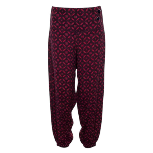 Printed Harem Pants By Anthropologie In Blue & Red, Size: S