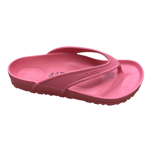 Sandals Designer By Birkenstock In Pink, Size:7