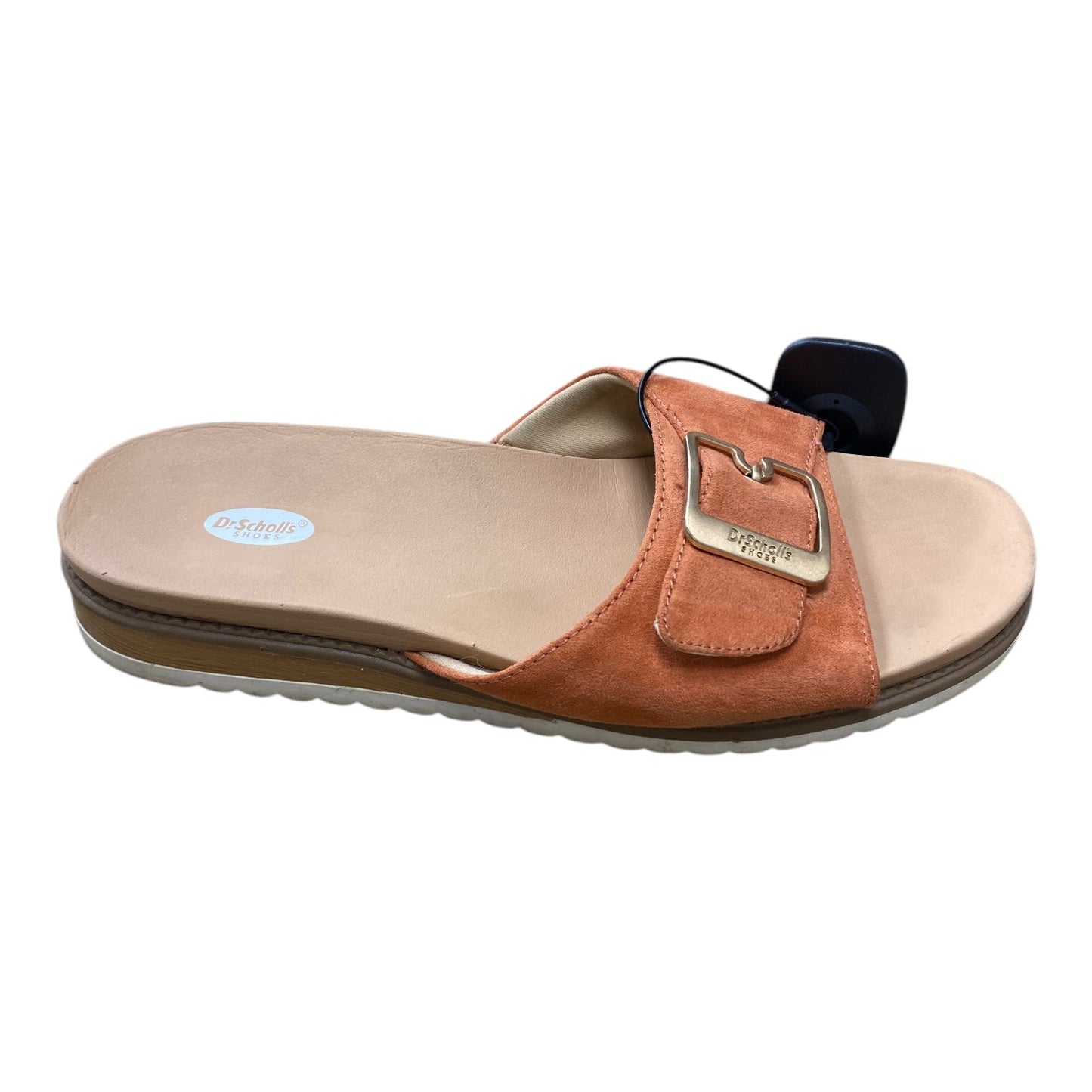 Sandals Flats By Dr Scholls In Orange & Tan, Size:9.5