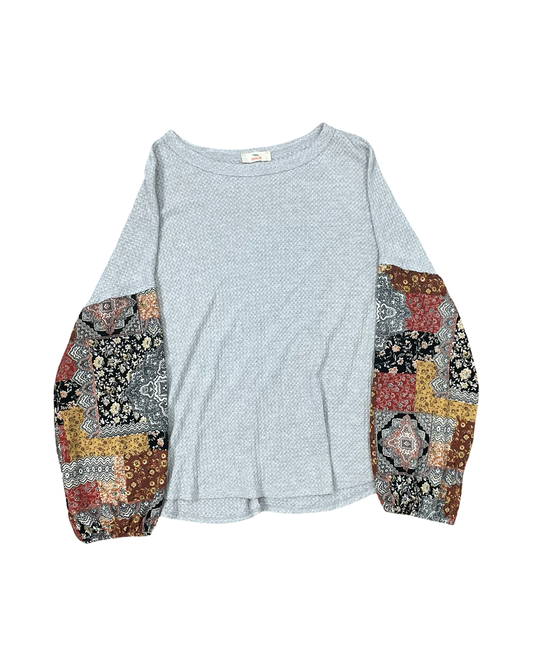 Top Ls By Hummingbird In Grey, Size:S