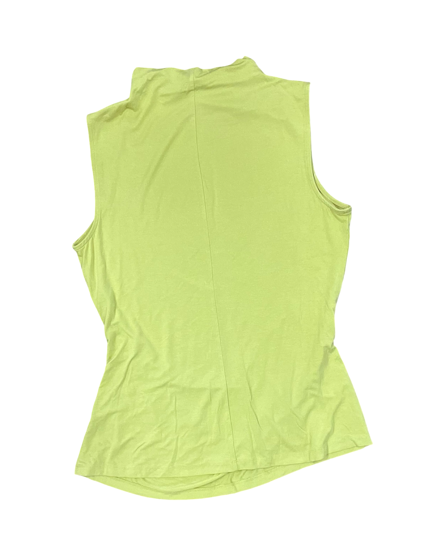 Top Sleeveless By Calvin Klein In Yellow, Size:M