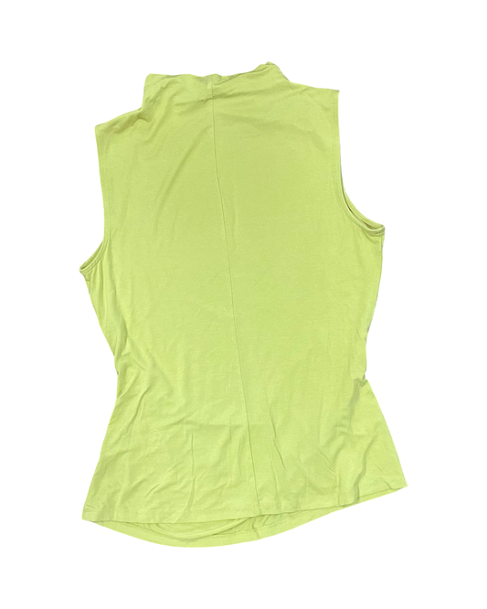 Top Sleeveless By Calvin Klein In Yellow, Size:M
