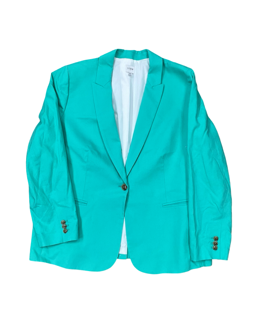 Blazer By J. Crew In Green, Size:2X