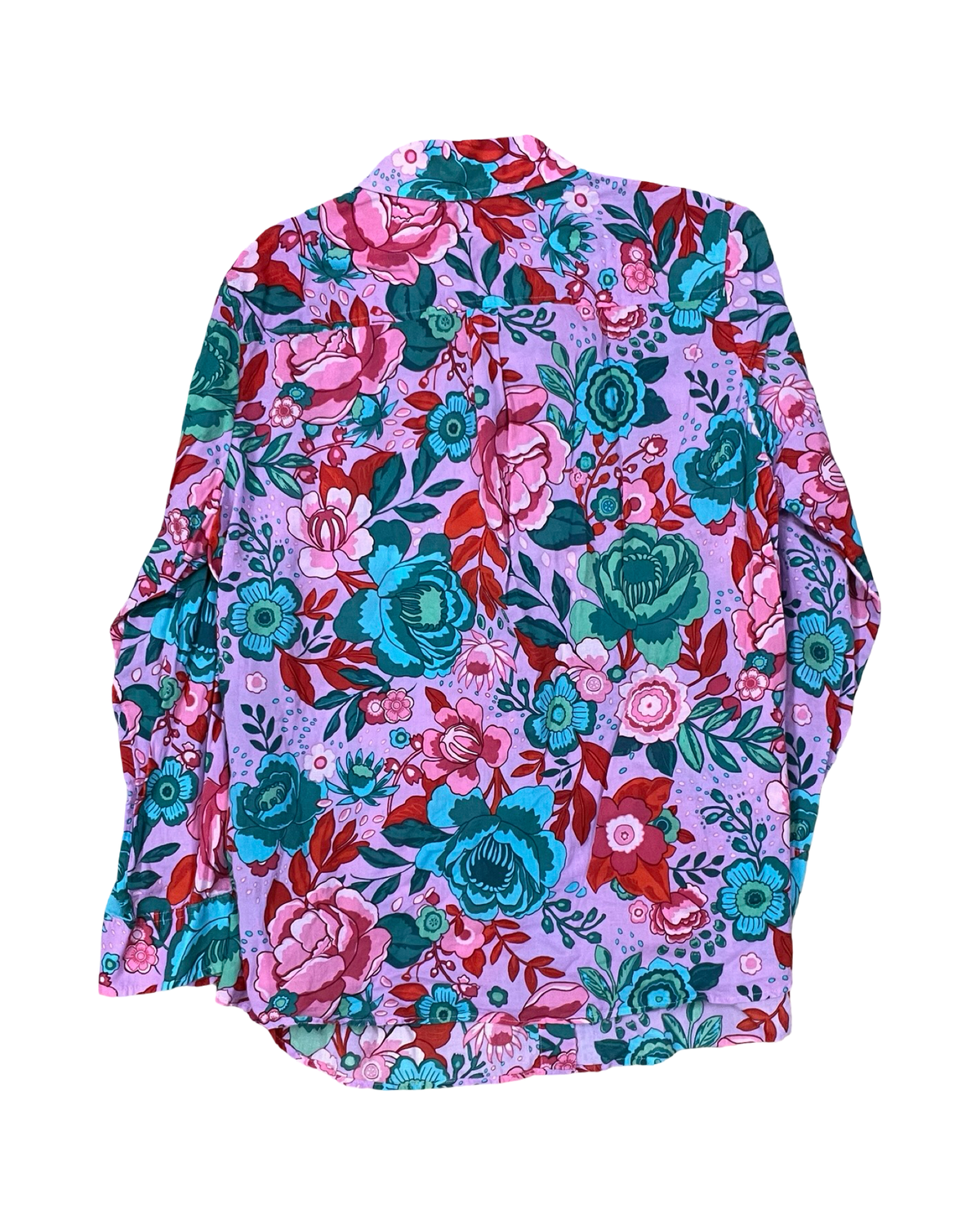 Blouse Ls By Talbots In Multi, Size:1X
