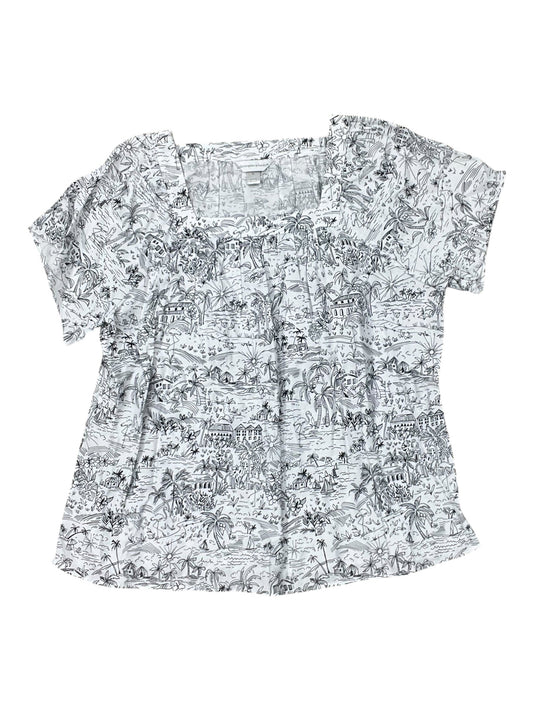 Top Ss By Christopher And Banks In White, Size:Xl