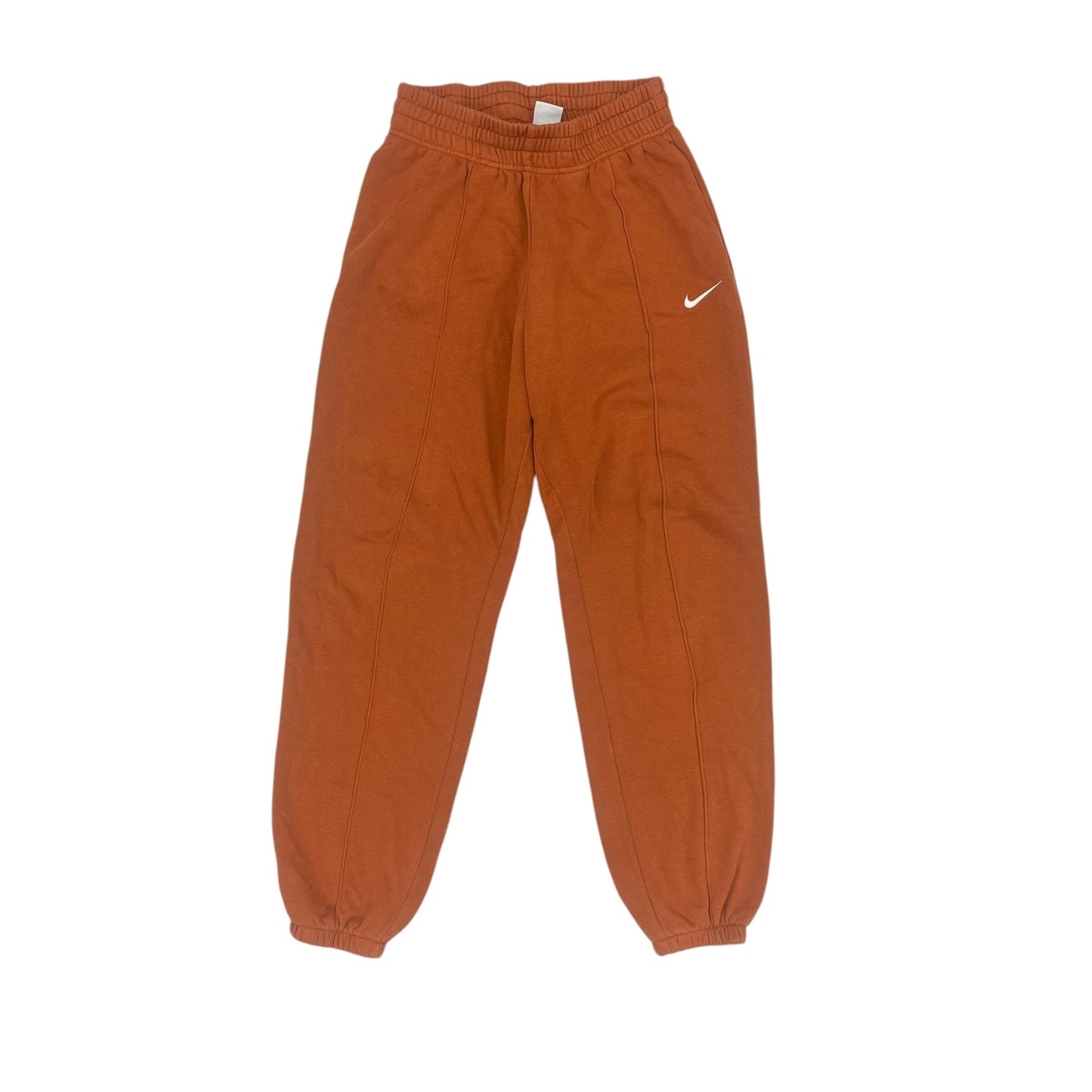 Athletic Pants By Nike Apparel In Orange, Size:S