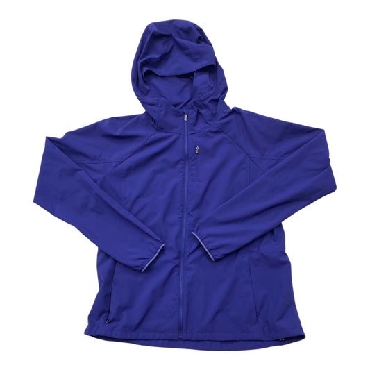 Athletic Jacket By Athleta In Blue, Size:M