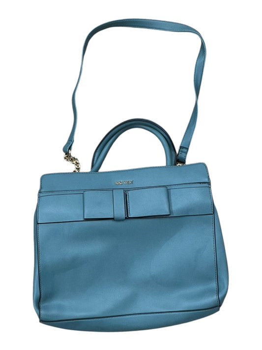 Handbag By Nine West In Green, Size:Large