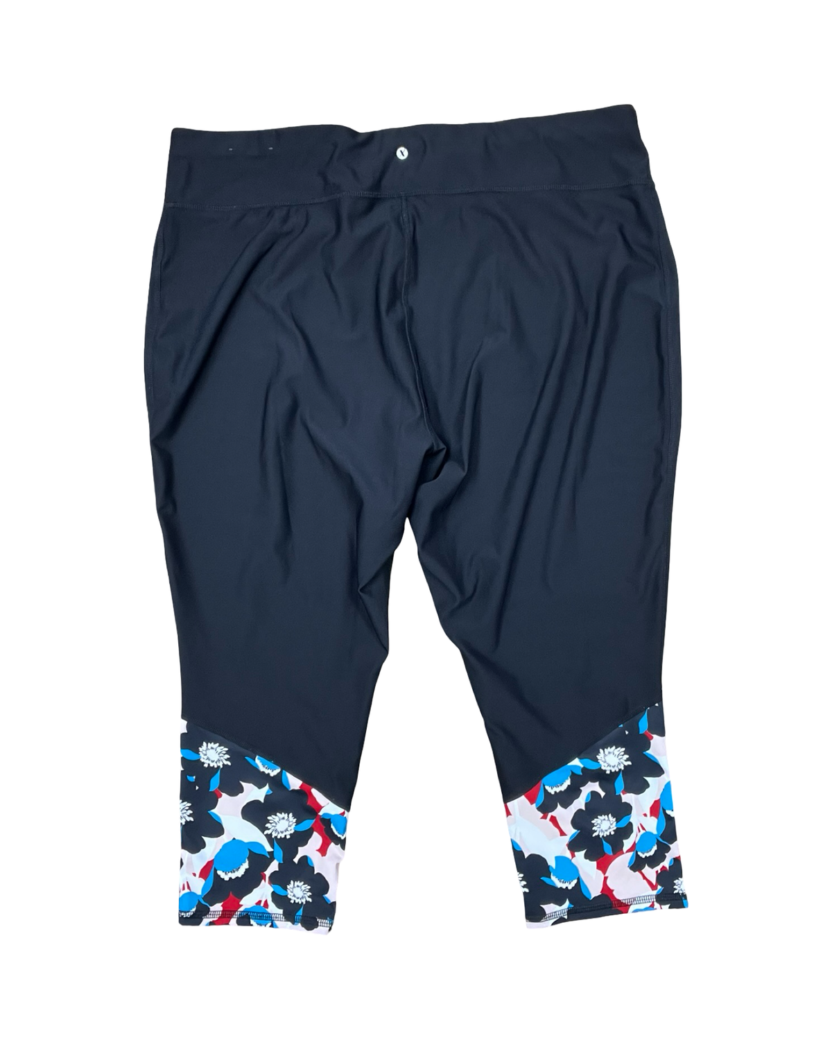 Athletic Leggings Capris By Xersion In Black, Size:2X