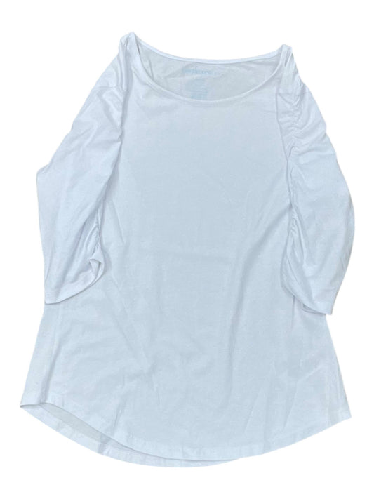 Top Ss Basic By Cynthia Rowley In White, Size:S