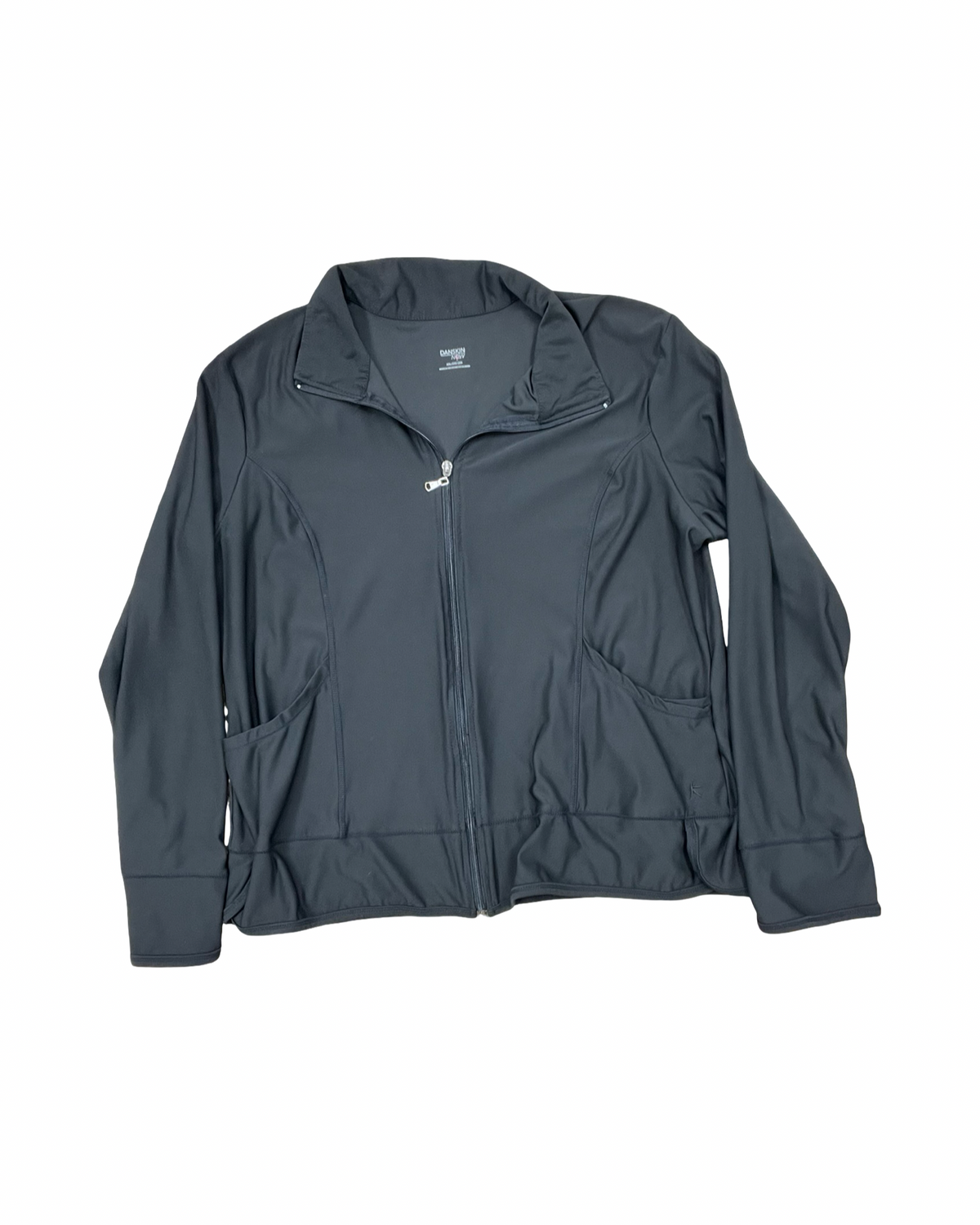 Athletic Jacket By Danskin Now In Black, Size:1X