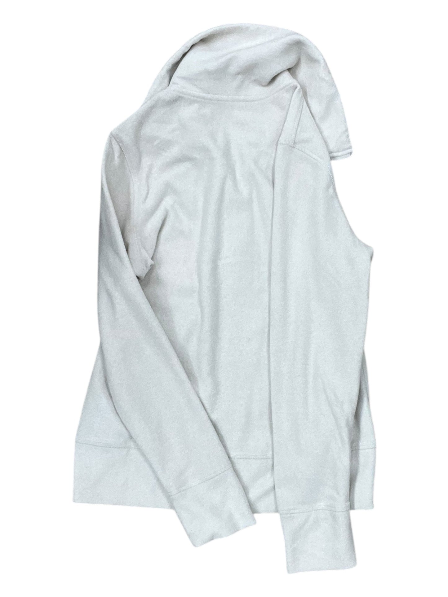 Athletic Jacket By Adidas In Tan, Size:S